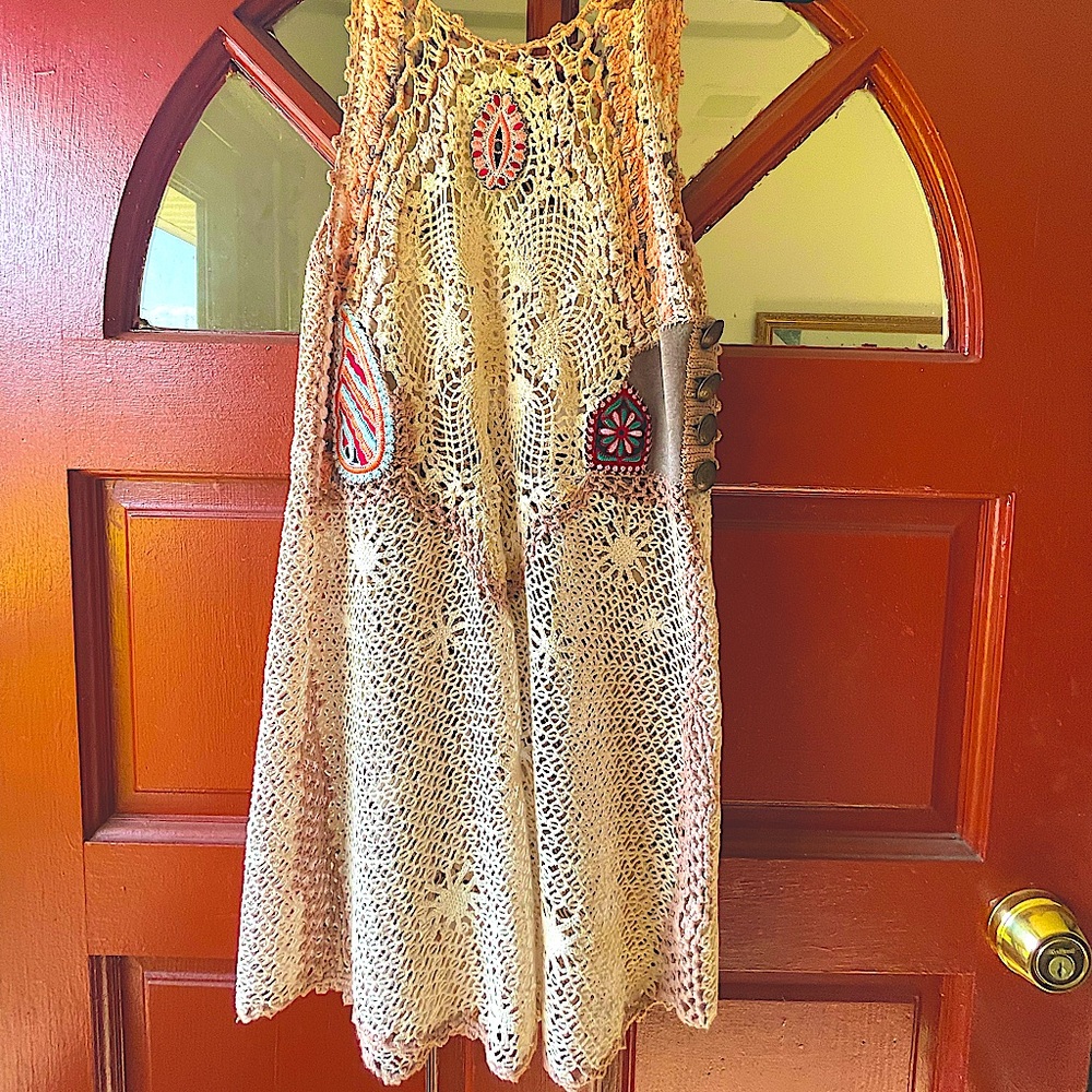 Crochet Free People dress, size S/P